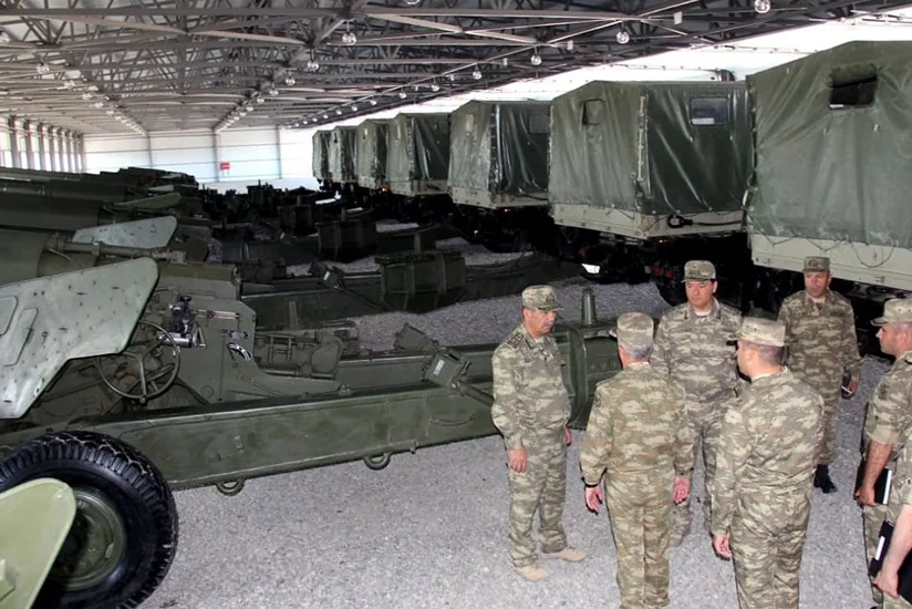 Minister of Defense took part in opening of military unit of Rocket and Artillery Troops in frontline zone