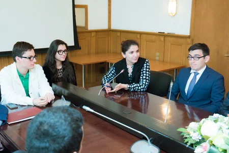 ​Leyla Əliyeva Moskva Dövlət Beynəlxalq Münasibətlər İnstitutunda olub