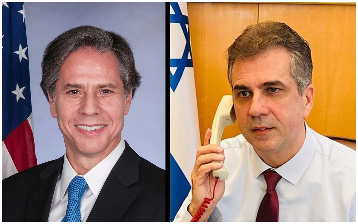 Israeli FM, US Secretary speak on phone