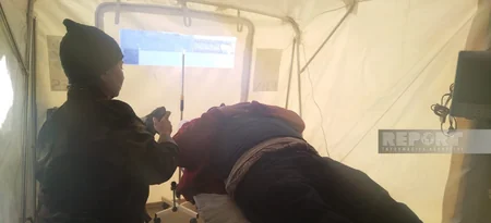 FHN-in kapitanı: Türkiyədəki hospitalda zəlzələdən zərərçəkmiş 5 nəfəri qəbul etmişik