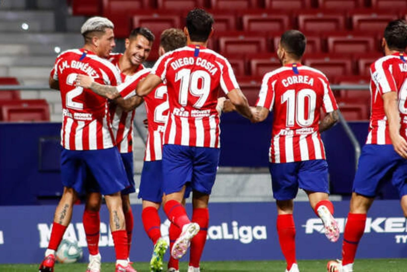 Третья кряду победа Атлетико
