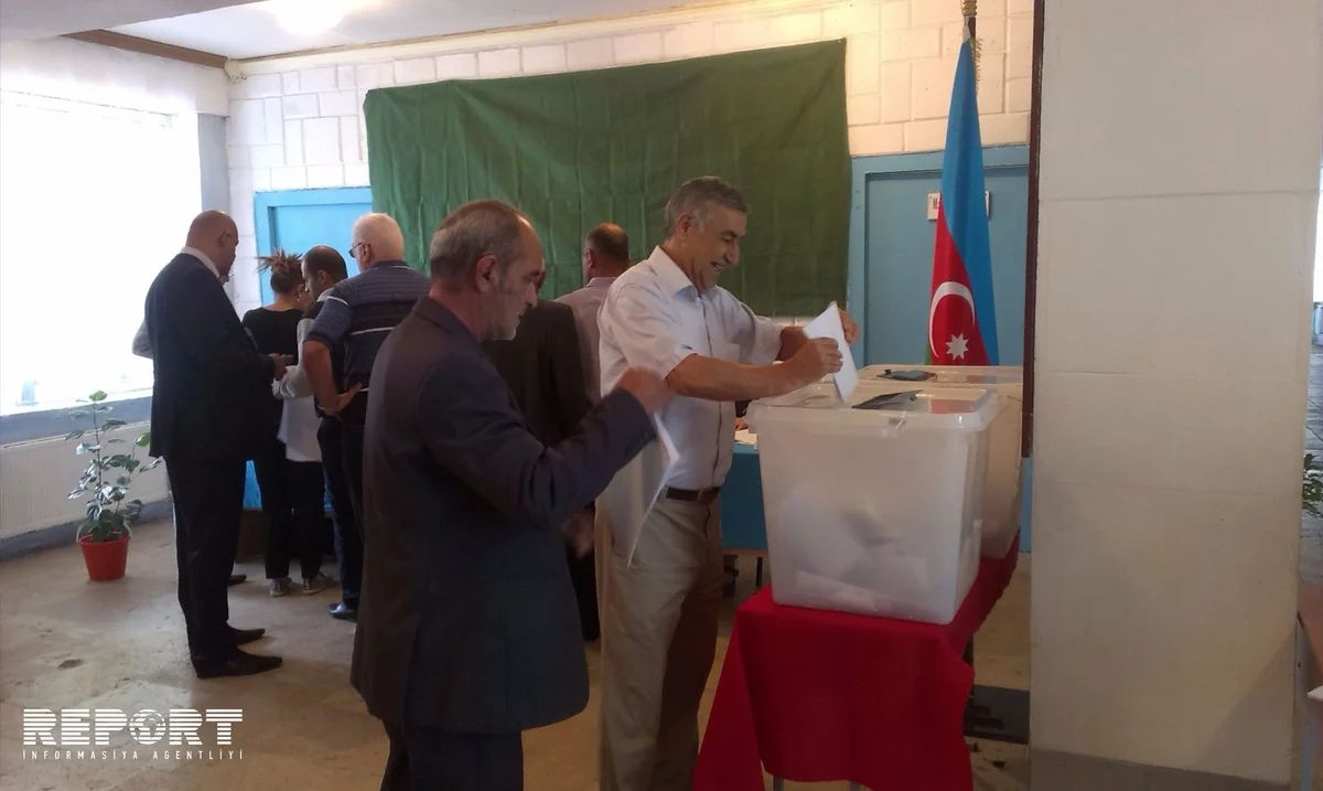 Lənkəran sakinləri səsvermədə fəallıq nümayiş etdirir - FOTO