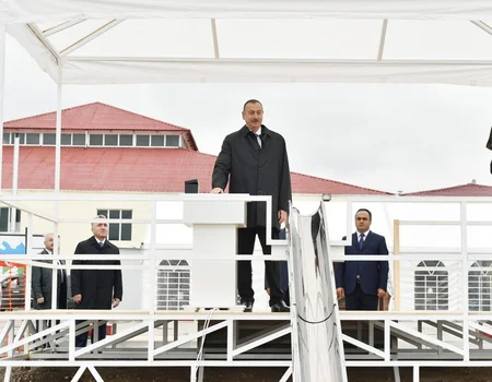 President Ilham Aliyev opened “Modern” furniture factory in Aghstafa