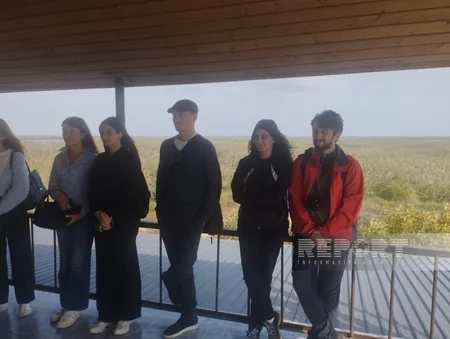 Şirvan Milli Parkında ceyranların müşahidə məntəqəsi istifadəyə verilib