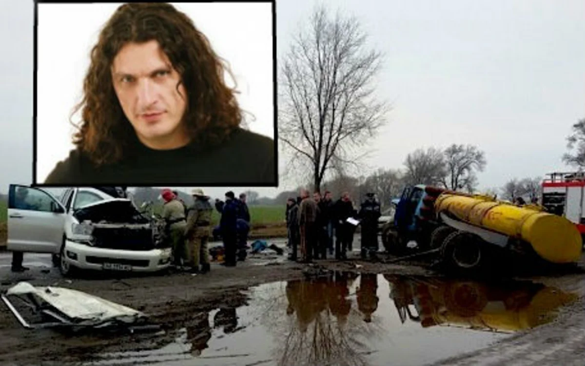 A well-known Ukrainian singer falls to death in an accident