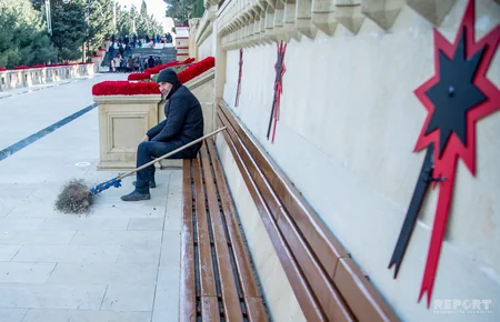 Preparations are underway in Martyrs' Alley - PHOTO