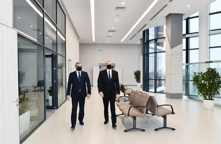 Ilham Aliyev attends opening of Citizen Reception Center of Presidential Administration 