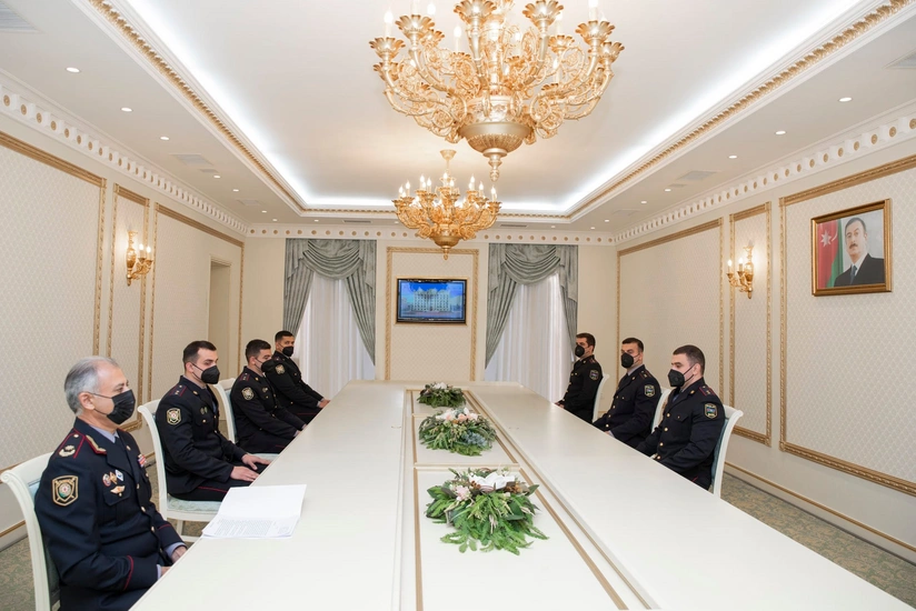 Vilayət Eyvazov Türkiyədə magistr təhsili almış 6 polisi vəzifəyə təyin edib