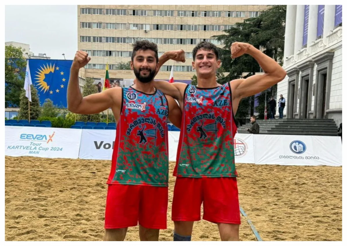 Azərbaycanın çimərlik voleybolçuları Ermənistan təmsilçilərini məğlub ediblər