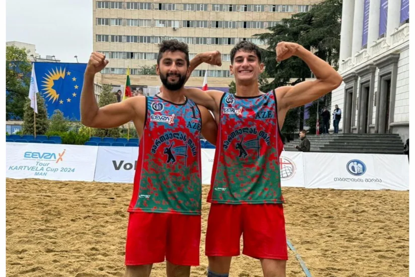 Azərbaycanın çimərlik voleybolçuları Ermənistan təmsilçilərini məğlub ediblər