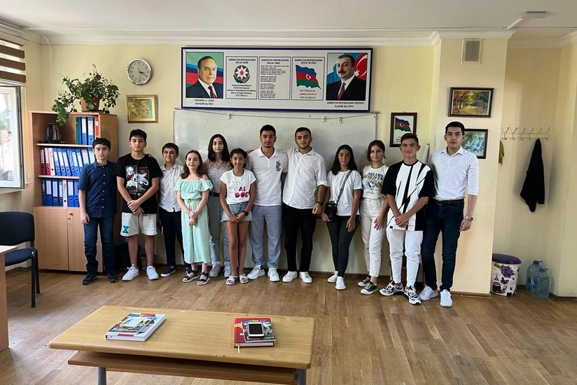 Nihad Huseynli founds non-profit platform which allows students from public schools of Azerbaijan to learn more about various educational programs