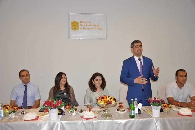 Biləsuvarda Gənclərin İnkişaf və Karyera Mərkəzinin təqdimatı olub