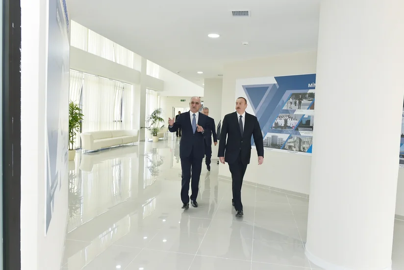 President Ilham Aliyev reviewed Aran Regional Development Center in Yevlakh