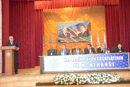 YAP-ın rayon təşkilatlarından birinin sədri dəyişdirilib