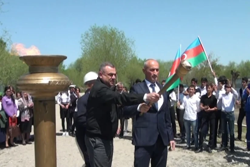 Neftçala və Qəbələ rayonlarının daha 3 kəndinə təbii qaz verilib