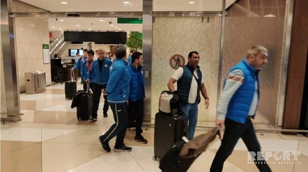 Dünya çempionatından qayıdan yeniyetmə cüdoçuların qarşılanma mərasimi olub - FOTO - VİDEO