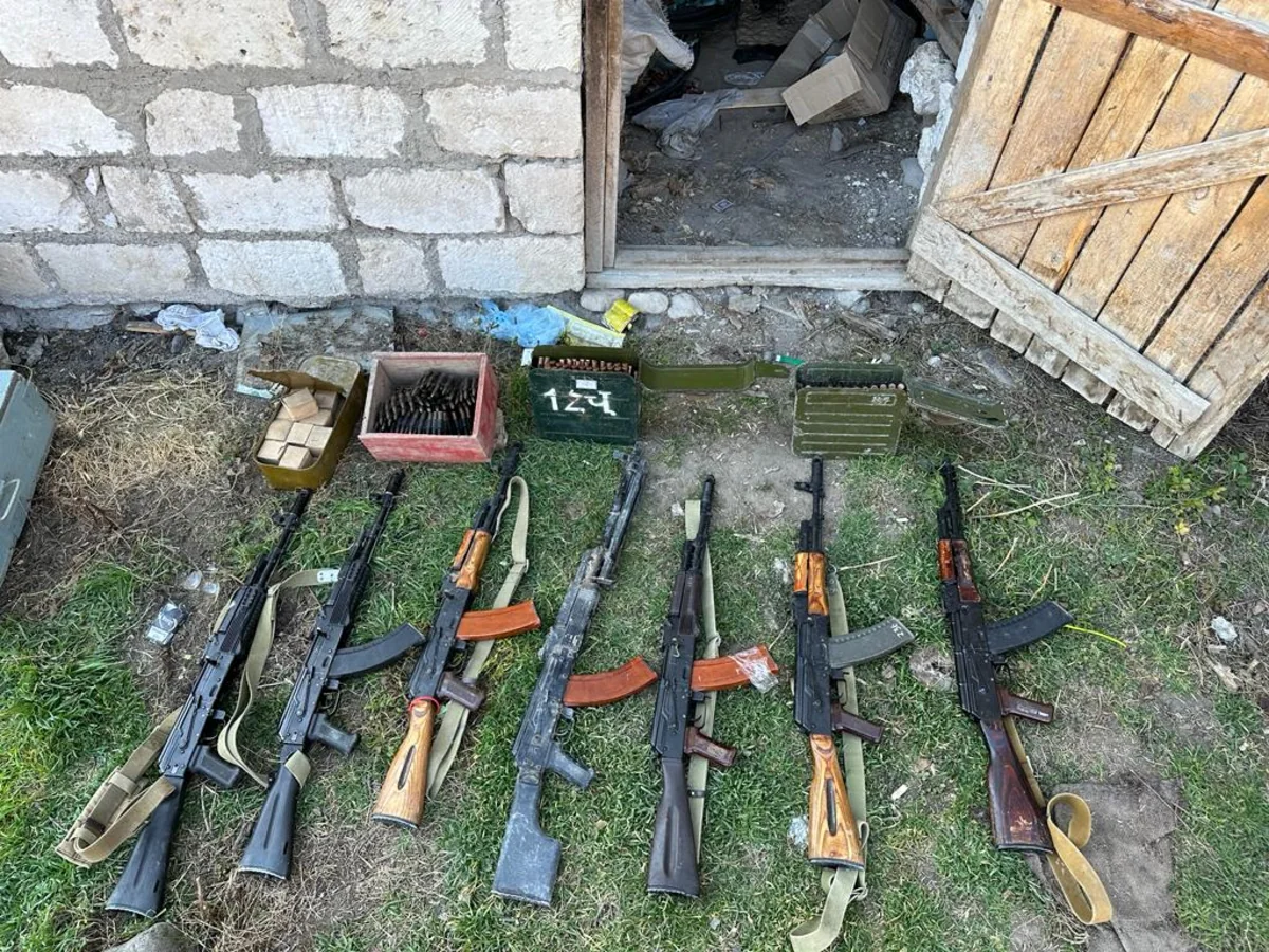 Ammunition found in basement of house in Aghdam