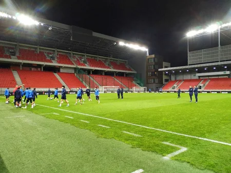 Azərbaycan millisi Slovakiya ilə oyundan öncə son məşqinə çıxıb