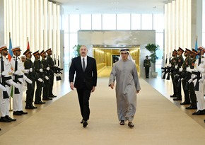 President Ilham Aliyev arrives in United Arab Emirates for working visit