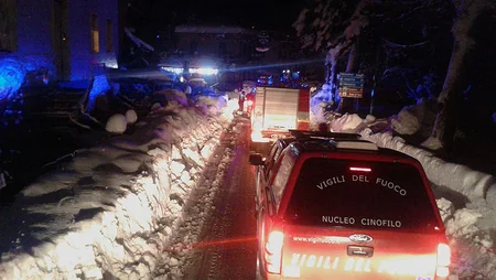 İtaliyada qar uçqunu nəticəsində oteldə ölənlərin sayı 7 nəfərə çatıb