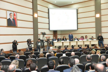 Lənkəranda Bizim gücümüz birliyimizdədir mövzusunda konfrans keçirilib