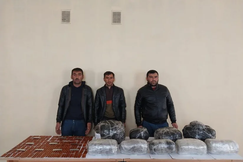 İrandan Azərbaycana 13 kq-dan çox narkotik gətirilməsinin qarşısı alınıb