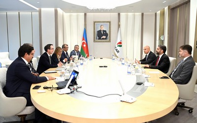 SOCAR Emerson Electric Co. ilə bərpaolunan enerji layihələrində əməkdaşlığı müzakirə edib