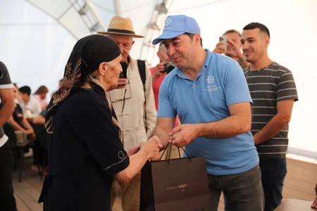 Laçına köçən sakinlər üçün ANAMA maarifləndirmə təlimi keçib