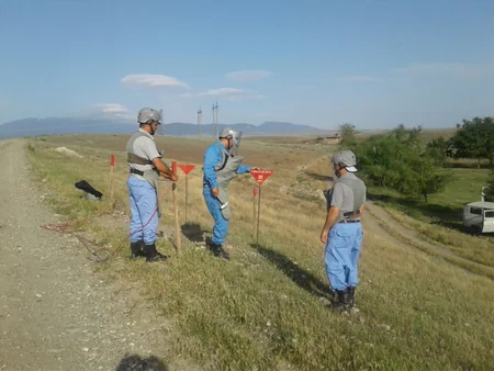 ​Füzuli və Tərtər rayonlarında partlamamış hərbi sursatlar aşkarlanıb