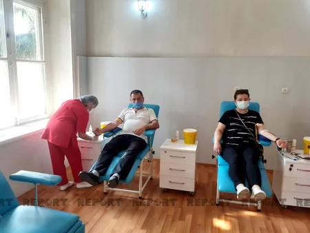 Aşura günü ilə bağlı Gəncədə qanvermə aksiyası keçirilir