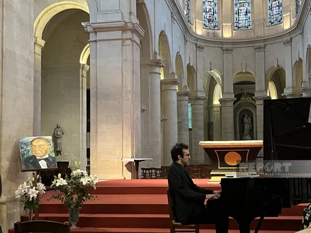 Parisdə Heydər Əliyevin anadan olmasının 100 illiyinə həsr olunmuş konsert keçirilib