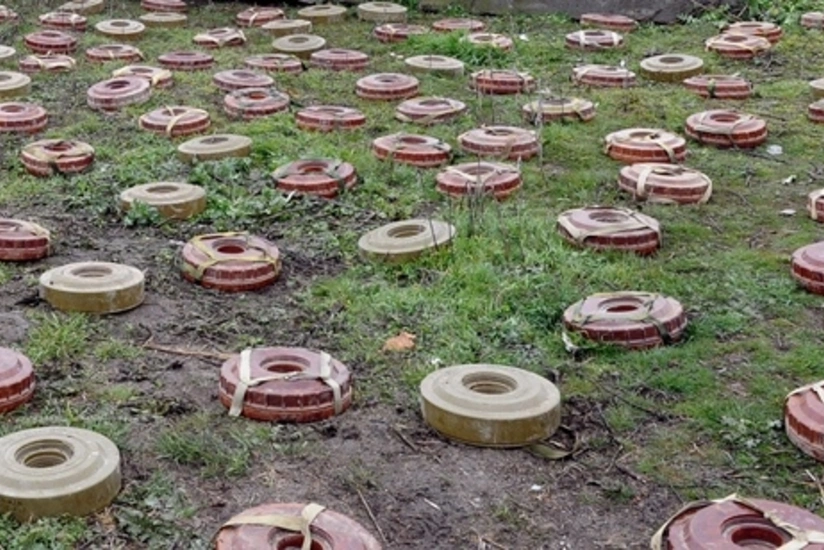 2,800 mines found on Azerbaijan’s state border sections liberated from occupation
