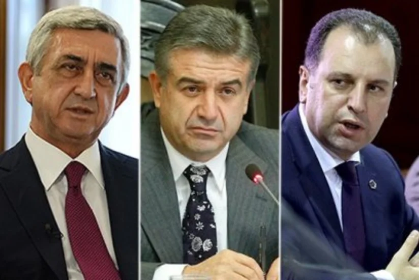Ermənistanda hakim partiyanın proporsional siyahısında ilk üçlük məlum olub