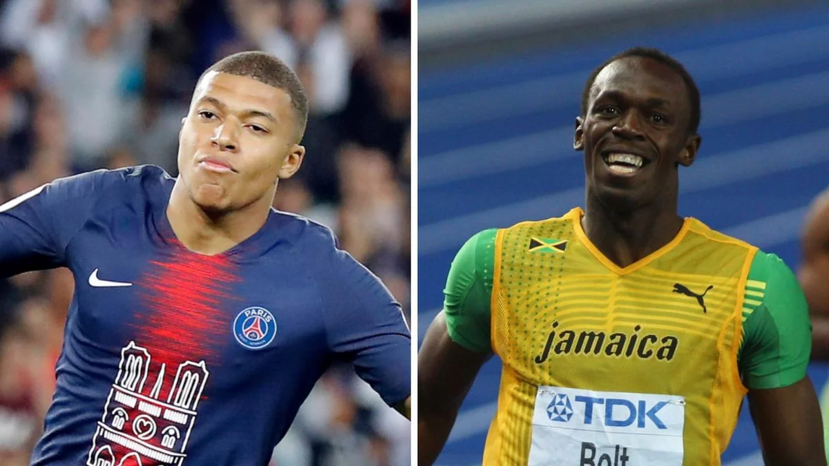 Kylian Mbappe accepts Usain Bolt's 100m challenge