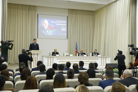 Bərdədə “Heydər Əliyev və hüquqi dövlət quruculuğu” adlı konfrans keçirilib - YENİLƏNİB