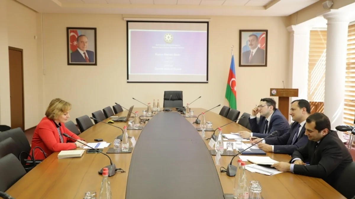 Maliyyə Bazarlarına Nəzarət Palatasında Rusiya Bankı ilə görüş keçirilib