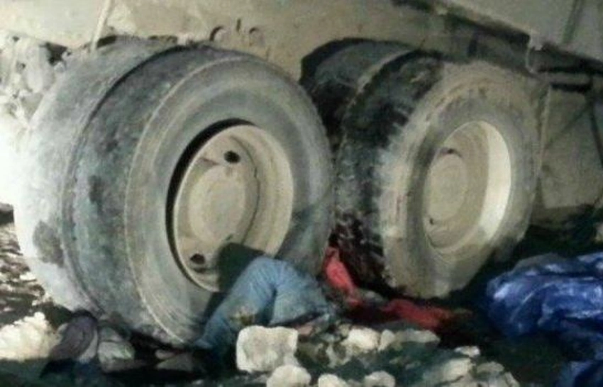 Qobustan sakini yük avtomobilini təmir edərkən təkərin altında qalaraq ölüb