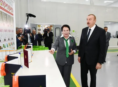 Ağdaşda Biyan Sənaye Parkının açılışı olub - YENİLƏNİB