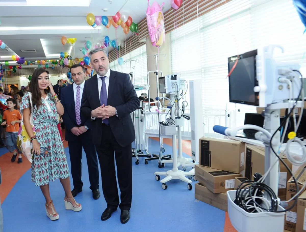 Heydər Əliyev Fondunun vitse-prezidenti Leyla Əliyeva növbəti dəfə Talassemiya Mərkəzində olub