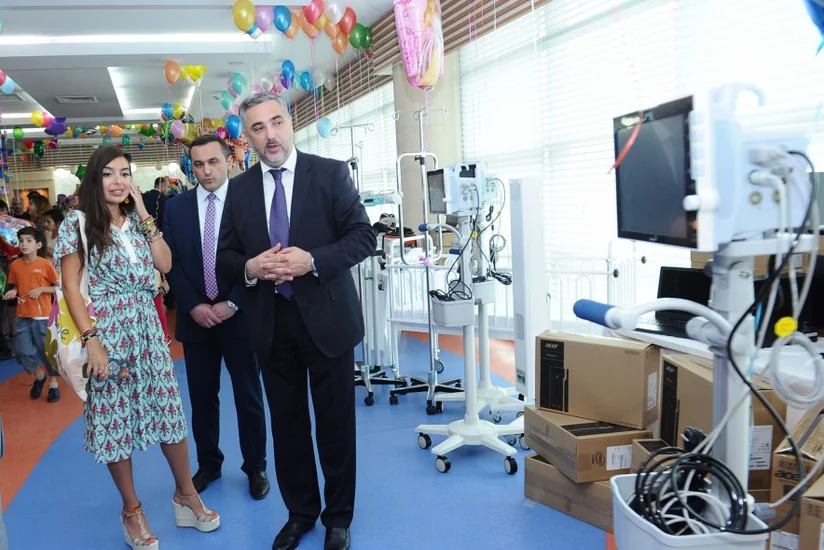 Heydər Əliyev Fondunun vitse-prezidenti Leyla Əliyeva növbəti dəfə Talassemiya Mərkəzində olub