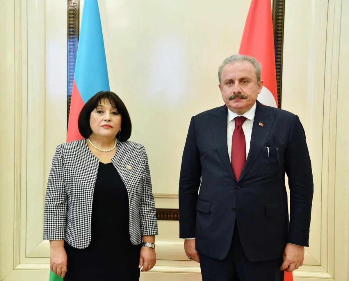 Sahibə Qafarova Türkiyə parlamentinin sədrinə təbrik məktubu göndərib