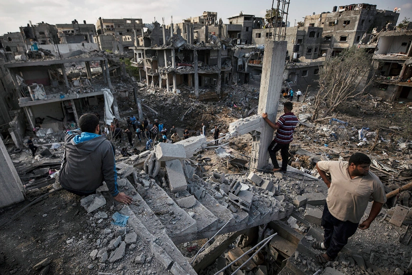 Qəzzada məktəblərin 88 %-i döyüşlər zamanı ziyan çəkib