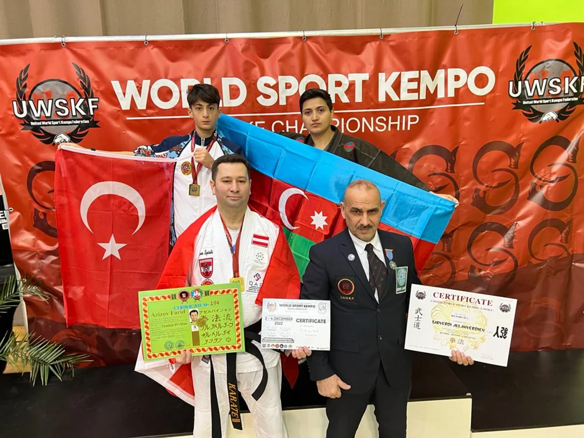 Diaspor təşkilatının rəhbəri dünya çempionu olub