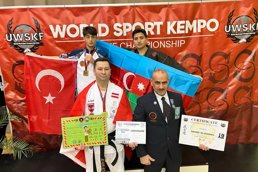 Diaspor təşkilatının rəhbəri dünya çempionu olub