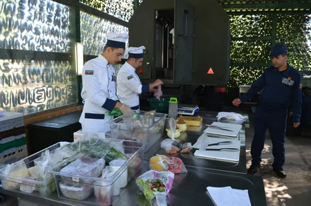 Azerbaijani military cooks grab bronze medal of Field Kitchen contest