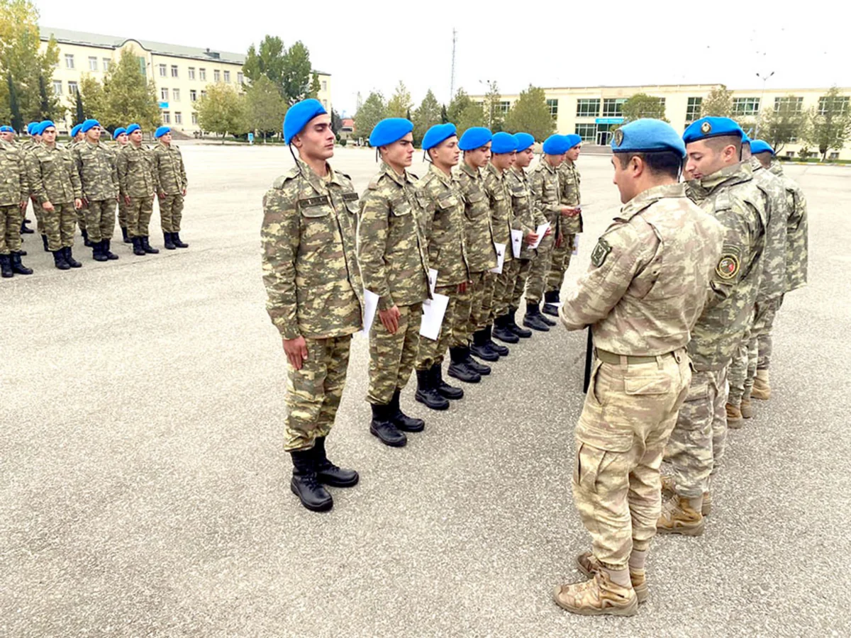 Komandoların növbəti buraxılış mərasimi keçirilib