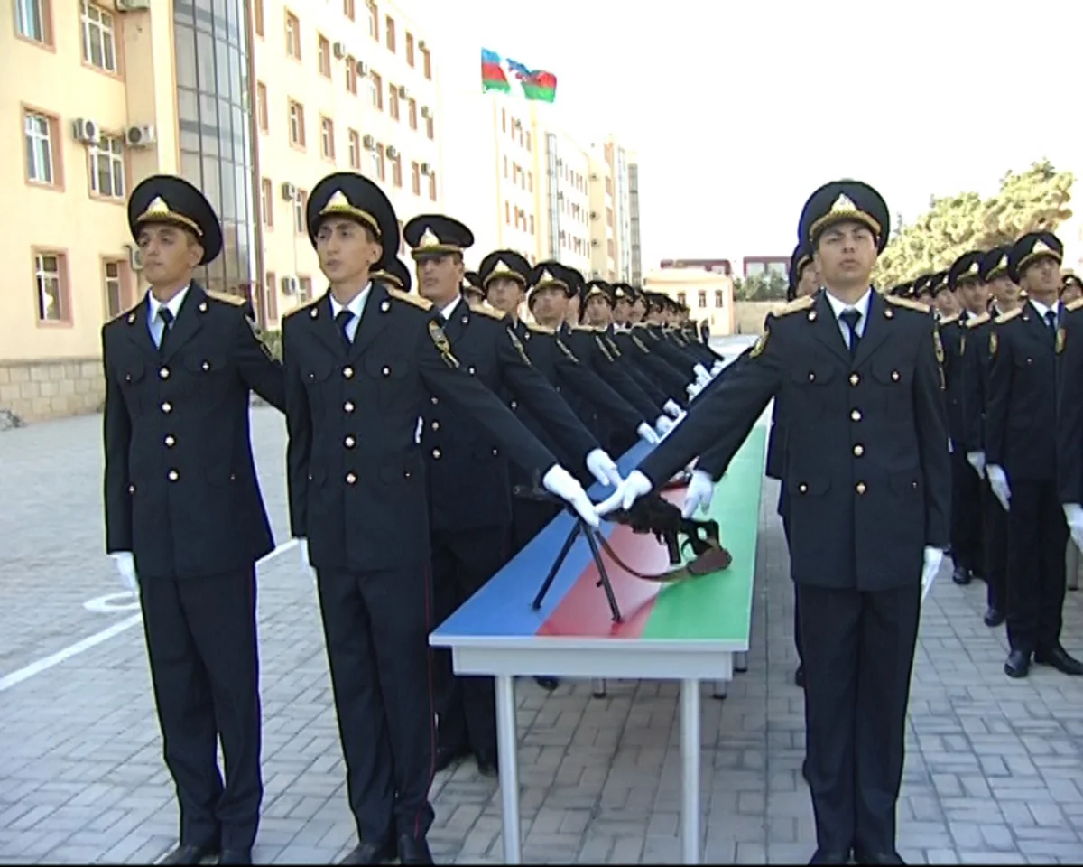 DİN-in Polis Akademiyasında andiçmə mərasimi keçirilib