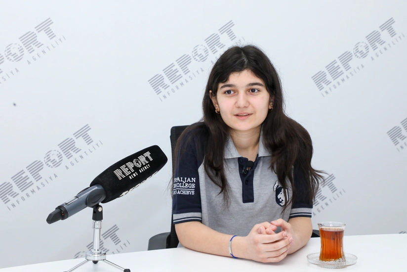ABŞ-də qızıl medal qazanan 13 yaşlı qız: Məktəb biliklərimlə, hazırlaşmadan qalib olmuşam - VİDEO