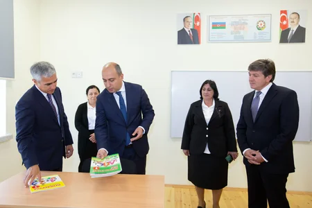 Heydər Əliyev Fondunun Göyçay, İsmayıllı və Qəbələdə inşa etdiyi məktəblər istifadəyə verilib