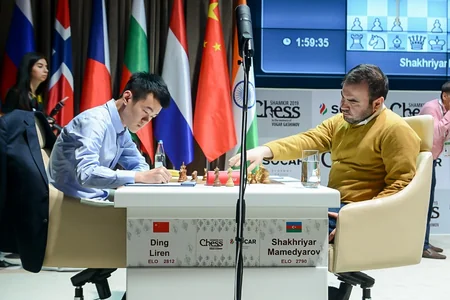 Shamkir Chess 2019: Azərbaycan şahmatçıları növbəti turda heç-heçə ediblər - YENİLƏNİB - FOTO